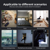 Sensor De Puerta Y Ventana WiFi Tuya Alarma De Seguridad Anti-Robo Compatible Con Alexa Y Google Assistant Detector De Intrusos - details 20