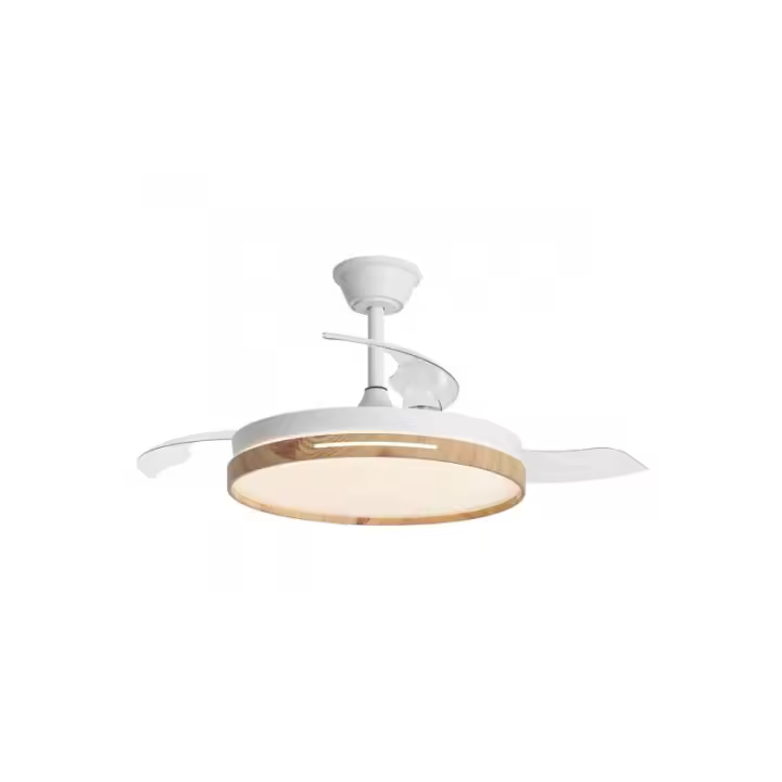 LEDSTOREPLUS VENTILADOR MINI TOGO MADERA 40CMS 3 PALAS SILENCIOSO 20db VERANO/INVIERNO - 1