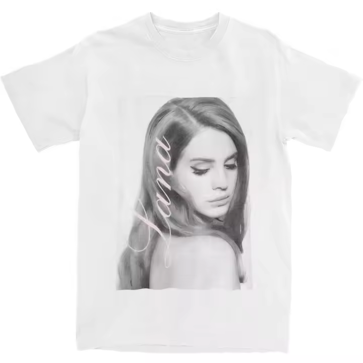 Camiseta De Lana Del Rey Para Hombres Y Mujeres Ropa Casual De Verano Camiseta Corta Transpirable Ligera Secado Rápido Protección Solar Estilo Callejero - 1