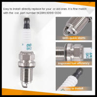 1/4PCS SK20HR11 Iridium Spark Plug Para Toyota Lexus LX570 GX460 FJ Land Cruiser Tacoma Tundra 90919-01191 Pieza De Consumo - details 0