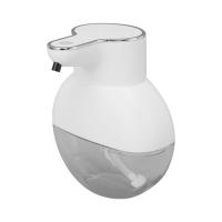 Dispensador automático de jabón sin contacto recargable IPX5 impermeable montado en la pantalla dispensador de jabón de inducción 400ml Gel Blanco W - details 0