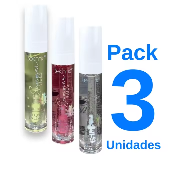 PACK 3 UNIDADES  TECHNIC SUMERVIBES LIP OIL Ref. 22602 - 1