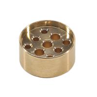 Soporte De Incienso Con Nueve Agujeros De Flor Mini Loto De Cobre Quemador De Incienso Para Casa Estilo De Té Sandálias Base Para Madera De Sándalo - details 8