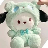 Muñeca De Peluche Sanrio 25Cm Kuromi Cinnamoroll Cross Dressing Hello Kitty My Melody Juguete De Dibujos Animados Regalos De Navidad - details 2