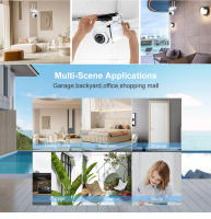 Cámara De Seguridad Exterior IP WiFi 8MP 2.4G Con Zoom De 4X Detección AI Visión Nocturna HD Resistente Al Agua IP66 - details 7