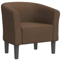vidaXL Sillón de tela Rojo vino tinto, Marrón, Gris claro Sillon Dormitorio Sillon Comodos Silla Relax Sillón Sofá - details 6