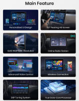 Junsun-reproductor Multimedia X7 MAX para coche Radio con Android, CarPlay inalámbrico voz IA 2K 13.1 pulgadas para Audi TT MK2 8J 2006 2007 2008 2009 2010 2011 2012 2013 2014 - details 2