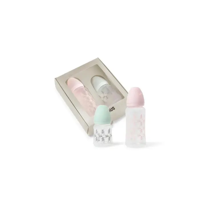 PACK 2 BIBERONES SQUARE ROSA TOUS - 1