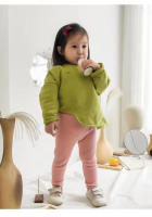 Pantalones De Algodón Para Niños Y Niñas Pantalones De Moda Para Primavera Y Otoño Pantalones Rectos Cintura Media Cierre Elástico - details 4
