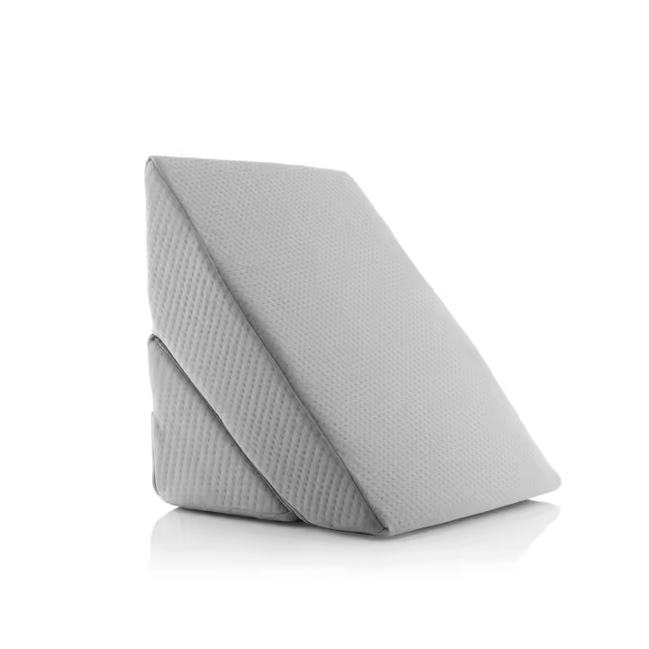 InnovaGoods Almohada Threllow, Almohada Triangular Multiposición de Doble de Cuña, Almohada con Memory Foam, Almohada de Diseño Ergonómico, Ayuda al sueño, Descanso, Postura (60x40x24cm) - 1