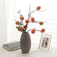 Modelo De Fruta De Persimón Artificial Decoración Para Fotografía Boda Casa Regalo Navidad Halloween Agradecimiento DIY Plantas Falsas - details 0