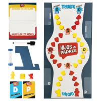 SPIN MASTER - Spin Master Games - Juego DE Mesa Hijos contra Padres: Divertidas Pruebas y Preguntas para Toda la Familia, 2-6 Jugadores - 6065093 - Juegos de Mesa Niños 6 años + - Regalo Niño 6 años + - details 1