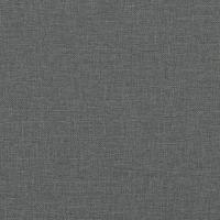 vidaXL Silla de oficina reclinable con masaje de tela gris oscuro - details 6