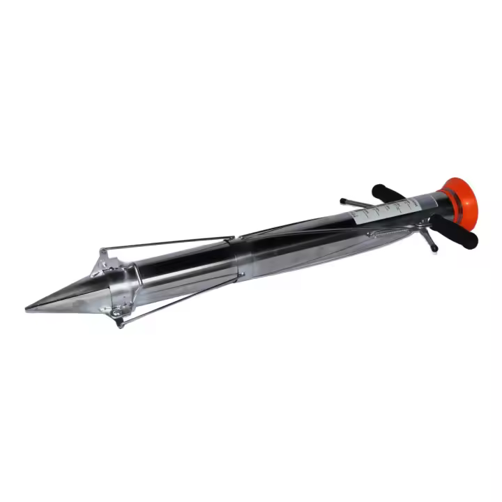 Plantador de Liberación automática con Doble empuñadura y Punta de Tres Bocas de Maple inoxidable. - 1