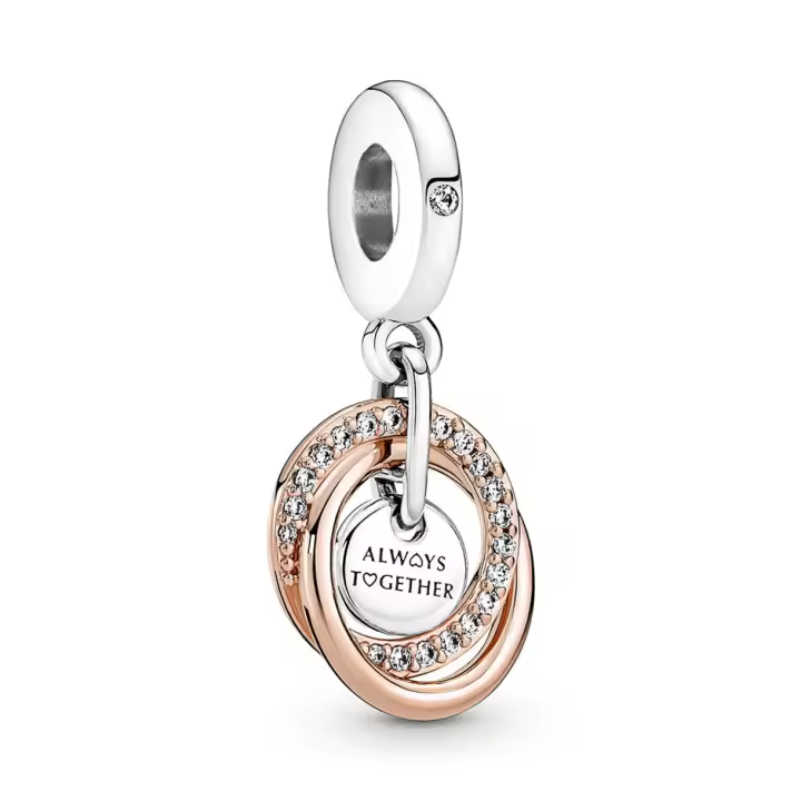 Charm colgante Pandora 780797C01 Círculo familiar - 1