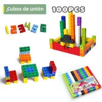 Juego De Bloques De Construcción Cuadrados 100 Piezas 2x2x2CM Juguetes Educativos Para Niños DIY Bloques De Modelado De Plástico Compatible Con Lego - details 0