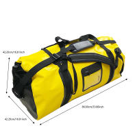 Bolsa De Asiento Para Motocicleta Impermeable De Viaje 20L 50L 70L 100L 40L 66L Equipaje Seco De PVC Para Exterior - details 33