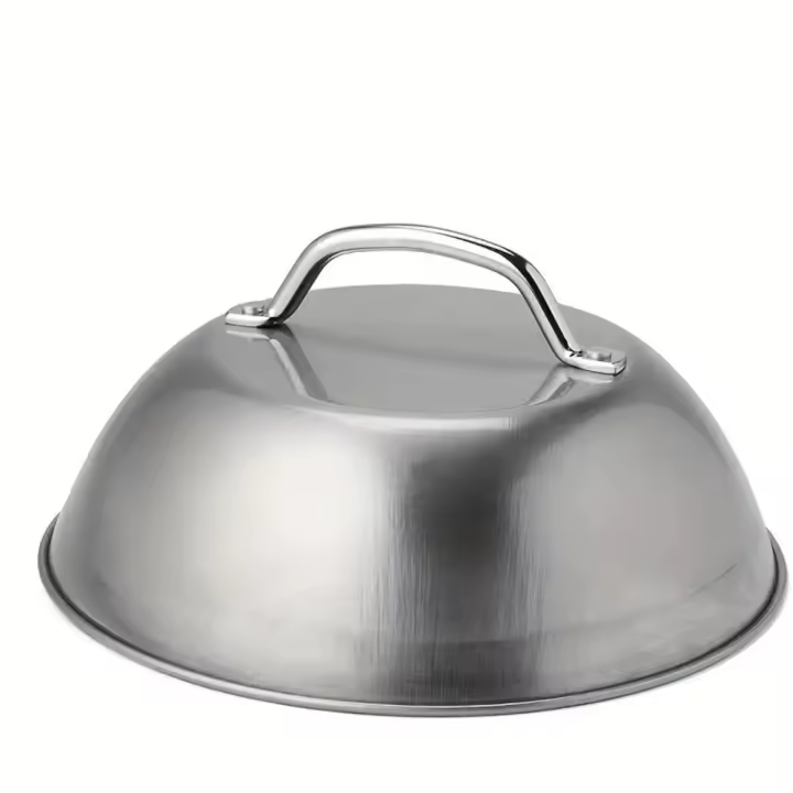 Cubierta De Limpia Horno De Acero Inoxidable De 9 Pulgadas Herramientas De Barbacoa Perfectas Para Camping Al Aire Libre Picnics Y Regreso a La Escuela - 1