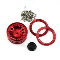4pcs Rines De Rueda De Aleación De Aluminio Para Coche RC 1/10 Rock Crawler 1.9" Para Axial Scx10 Rr10 Wraith Trx4 D90 Piezas De Coche RC - details 4