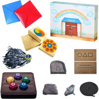 Juego Tradicional Coreano Gonggi Set De Piedras De Tinta Juguete De Alivio Del Estrés Y Juego De Fiesta Piedras De Caza De Calamares - details 1