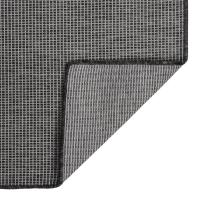 vidaXL Alfombra de exterior de tejido plano 140x200 cm Color Gris,  Taupé,  Marrón y mas Alfombras de área  Alfombra de Piso para Sala de Estar Dormitorio Habitación Salón - details 4