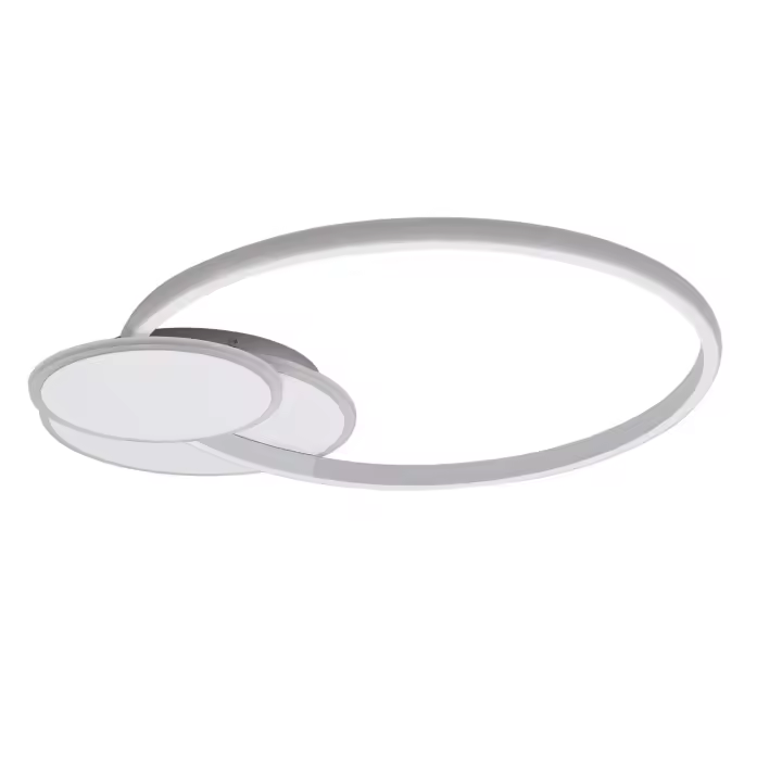Ledkia Plafón LED 30W Metal Eklips Berno 3000K Blanco Cálido - 1