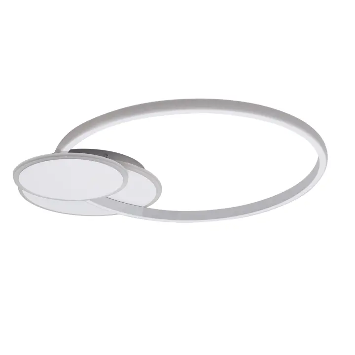 Ledkia Plafón LED 30W Metal Eklips Berno 3000K Blanco Cálido - 1