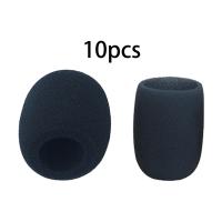 10Pcs Funda De Esponja Para Micrófono De Mano Alta Densidad Reutilizable Anti Ruido De Viento Accesorio Profesional Para Micrófono Universal - details 1