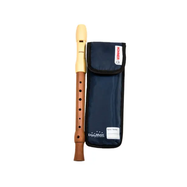 Flauta Hohner Mixta Boquilla Marfil Digitación Alemana 3P 9583-0 - 1