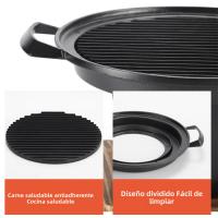 Mini Estufa De Barbacoa Desmontable Japonesa Con Grill Antideslizante Para Asar Carne Herramienta De Picnic Y Camping - details 15