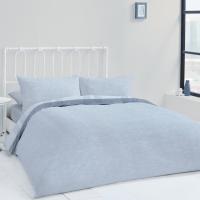 Funda Nórdica TARTAN Textil Blanca 50% Poliéster 50% Algodón - Dos Tonos - Reversible - Cama 90 Cm - details 7