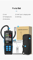 Detector De Gas Combustible CGD05A PPM LEL VA Pantalla De Color Analizador De Gas Recargable Medidor De Fugas De Gas Natural Triple Alarma - details 15