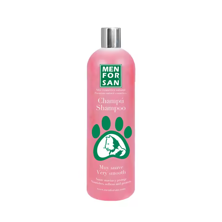 MENFORSAN - CHAMPÚ MUY SUAVE PARA GATOS DE 1 LITRO - 1