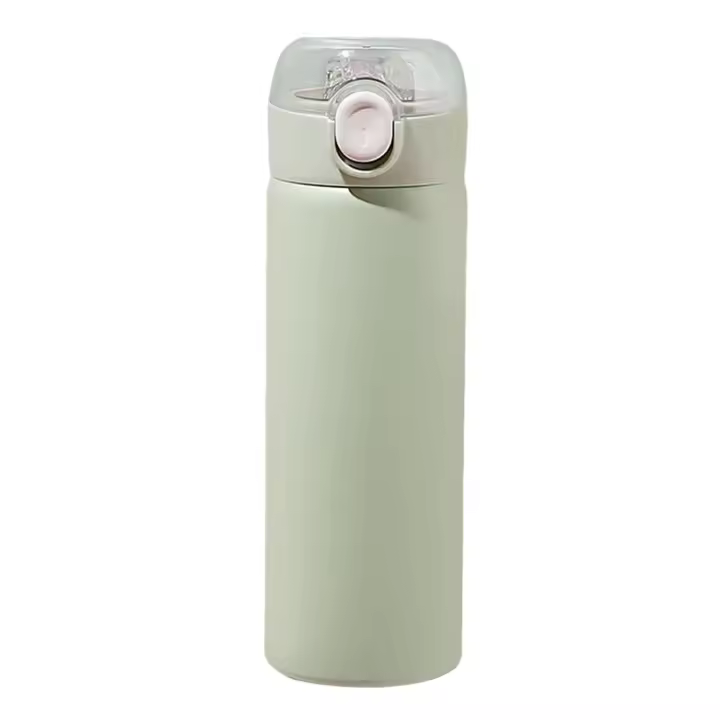 Taza aislante de acero inoxidable 304, botellas de agua aisladas sin BPA con pajita para niños y niñas, viaje escolar - 1