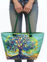 MEJORADA KD-2307 Bolso de Playa-Tote Bag Grande 60x40x20CM con Estampado de Árbol de la Vida y Colores Vibrantes, Ideal para Playa y Vacaciones - details 10