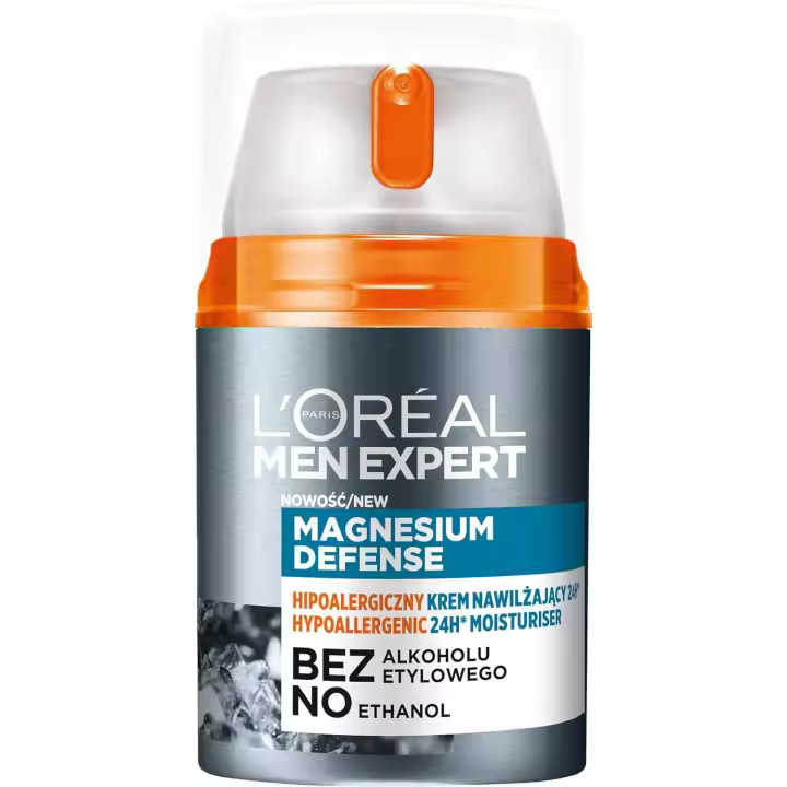 L'oreal Paris Men Expert Magnesium Defense Crema Hidratante Hipoalergénica 50 Ml - 1