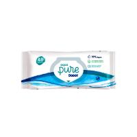DODOT  Aqua Pure Toallitas Para Bebé con 99% Agua, 3x48 toallitas total 144 unidades, 6x48 toallitas (288), 9x48 toallitas (432) - details 1