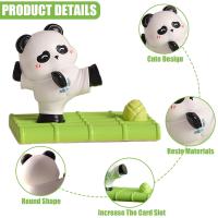 Soporte del teléfono de la panda, soporte del teléfono del esritorio de la novedad, decoración del escretorio del teléfono móvil, soporte creativo del teléfono de la panda - details 1