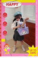 Bolso De Peluche Sanrio Grande Capacidad Con Dibujos Animados Melody Kuromi Y Cinnamon Bolso De Mano Para Mujer Regalo De Cumpleaños Kawaii - details 0