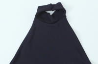 Vestido Largo De Moda TRZA Para Mujer Con Cuello Halter Sin Espalda Y Ajuste En La Cintura Vestido De Fiesta De Corte Casual - details 9