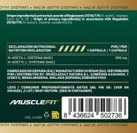 NAC N-ACETIL L-CISTEÍNA - MuscleFit│MUSCLECULT│60 cápsulas - details 1