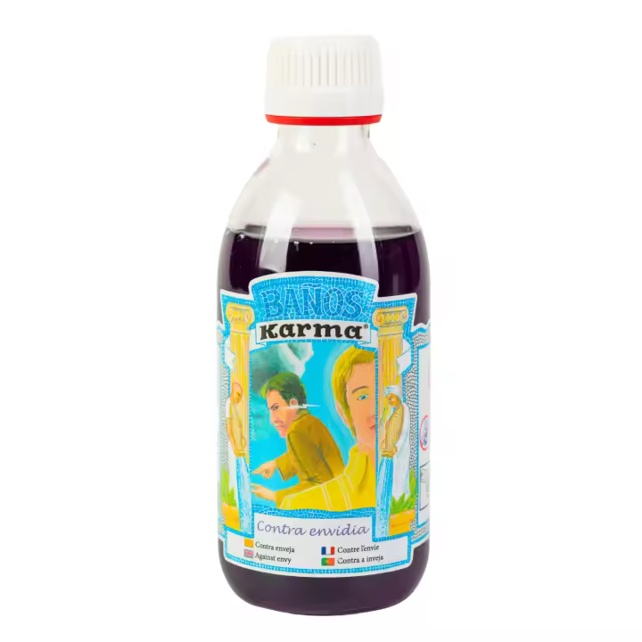 BAÑO ESOTÉRICO CONTRA ENVIDIA - KARMA (250ml) | Protección Contra Envidias | Elimina Mal de Ojo, Hechizos y Magia Negra - 1