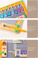 Laberinto De Colores Y Números Magnético De Madera 2 En 1 Juguete De Motricidad Finas Para Niños Montessori Actividad De Guardería - details 19