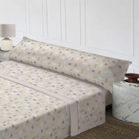 Bed Sheet Set 3-Piece for Bed MicrofiberS Khaki izes 90 105 135 150 180 Soft and Lightweight JUEGO DE SABANA CAMA - details 6