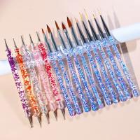 Juego De Pinceles Para Acrylic Nails Arte De Uñas Decoración Dibujando Herramientas De Manicura Diseño De Uñas Accesorios De Maquillaje - details 4