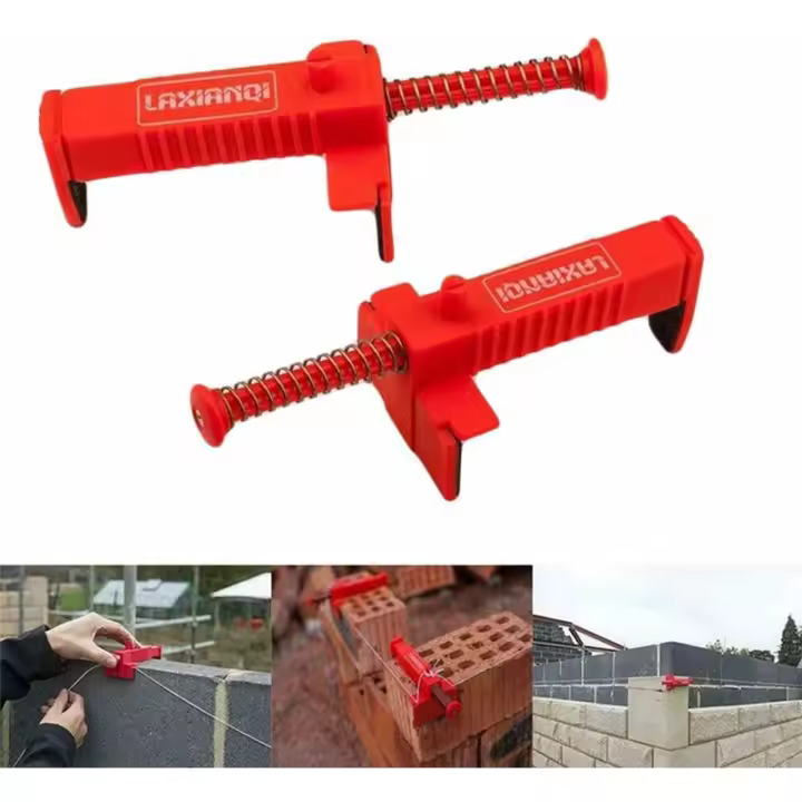Herramientas de Medicina de Nivelación de Ladrillos para Revestimiento de Ladrillos para Ingeniería de Albañiles (tamaño de Apertura: 9-12 Cm) - 1