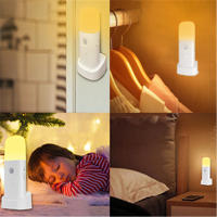 Lámpara Nocturna Sensor De Movimiento USB Recargable LED Portátil Para Habitación De Niños Y Dormitorio Iluminación Dimmable - details 11