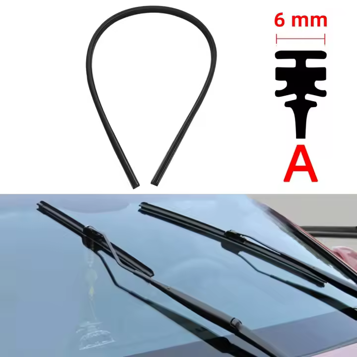 Limpia Parabrisas De Coche Repuestos De Limpia Parabrisas De Goma Natural Todas Las Tipologías Para Parabrisas De Automóvil Todas Las Estaciones 32" 26" - 1