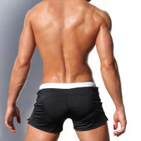 Shorts De Baño Sexy Para Hombres Quick Drying Swimwear Transpirable Deporte Surf Zwembroek Sunga Board Shorts Material Poliéster Y Spandex - details 22