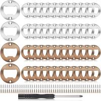 Kit De Insertos Para Abrebotellas DIY 50/25Pcs Acero Inoxidable Herramientas Y Accesorios Para Molde De Resina Multifuncional Eco-amigable - details 0